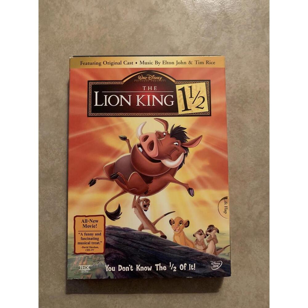 The Lion King 1 1/2 ( DVD , 2004 , 2-Disc Set , Limited Edition ) Disney Great